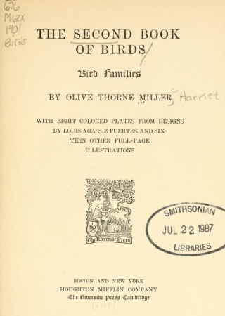 The second book of birds