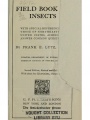 Field book of insects